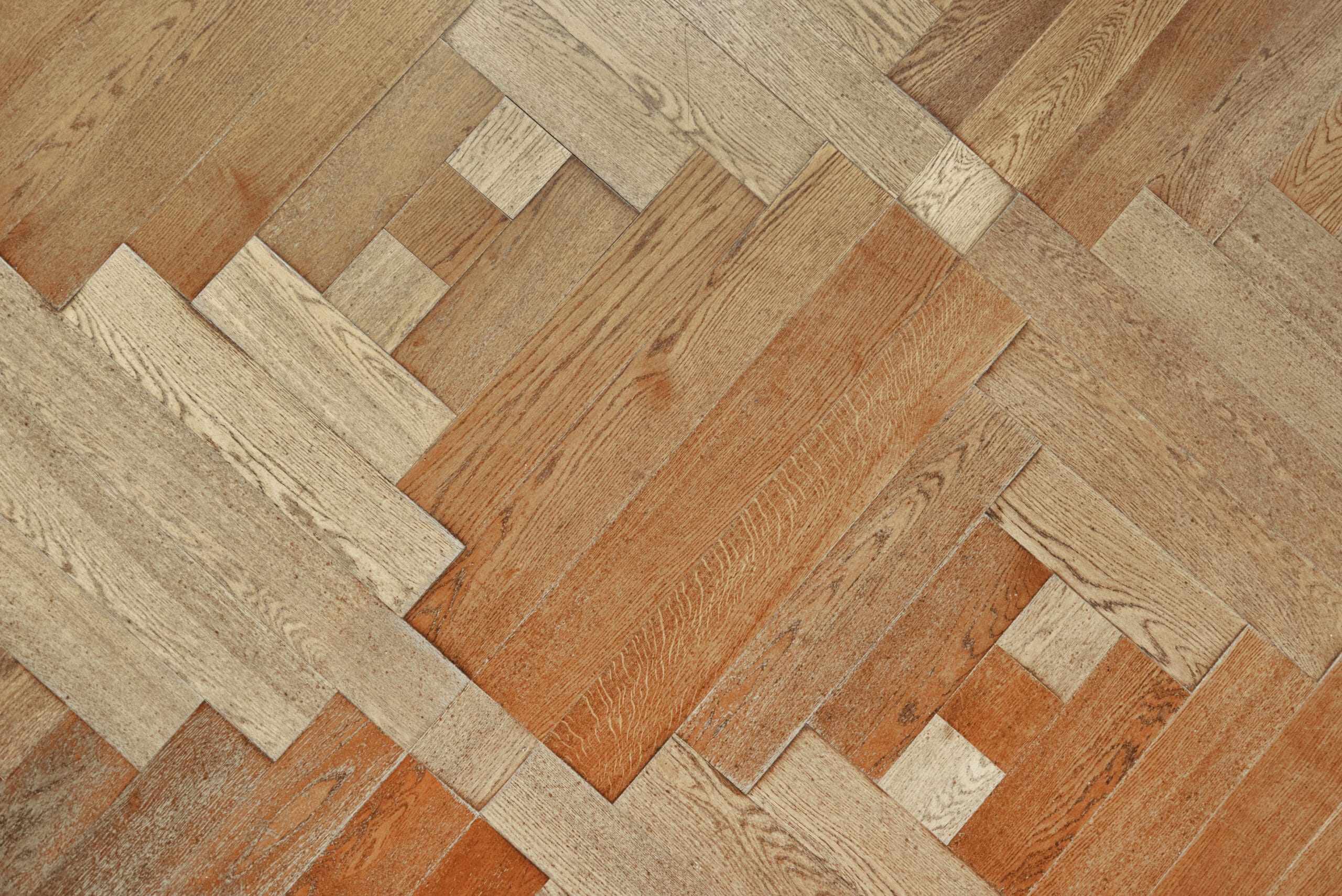 Wooden floor with pattern made of thin planks. Parquet background Parquet background. Wooden floor with pattern made of thin planks
